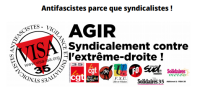 logo Tags néo-nazis à l'université de Rennes – Beaulieu : À la fac comme ailleurs, le fascisme n'a pas sa place !
